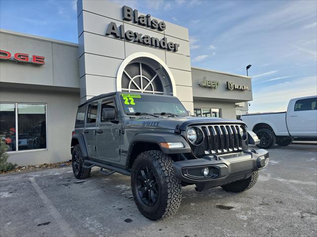 2022 Jeep Wrangler Unlimited Willys Sport 4x4