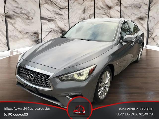2019 INFINITI Q50 3.0t LUXE