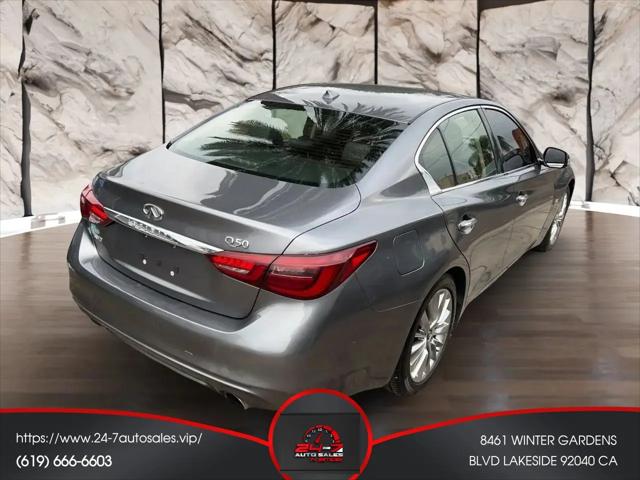 2019 INFINITI Q50 3.0t LUXE