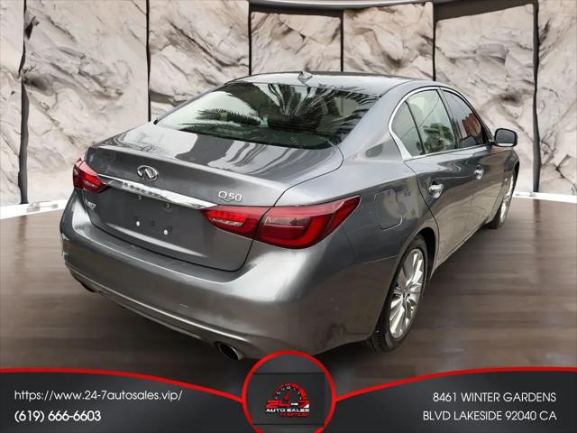 2019 INFINITI Q50 3.0t LUXE