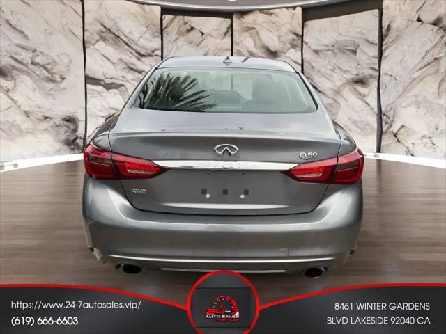 2019 INFINITI Q50 3.0t LUXE