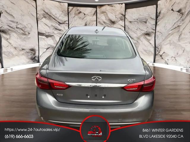 2019 INFINITI Q50 3.0t LUXE