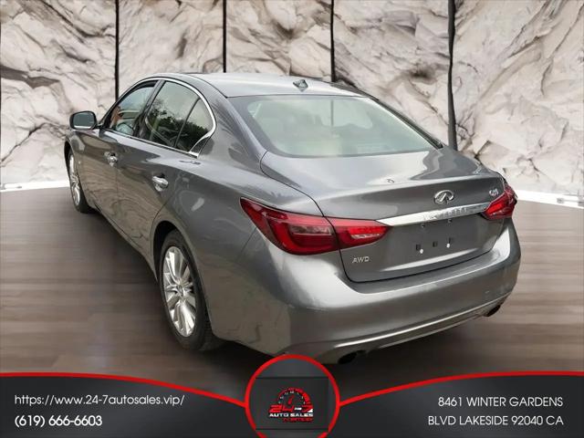 2019 INFINITI Q50 3.0t LUXE