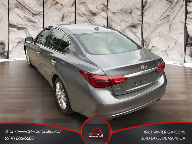 2019 INFINITI Q50 3.0t LUXE