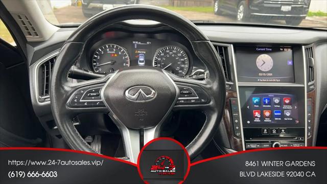 2019 INFINITI Q50 3.0t LUXE