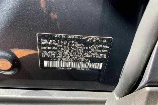 2026 Subaru Outback Limited XT
