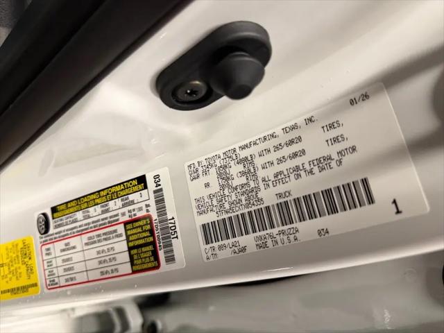 2026 Toyota Tundra Platinum CrewMax 6.5' Bed