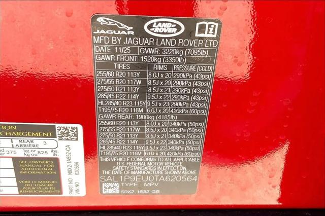 2026 Land Rover Range Rover Sport P360 SE