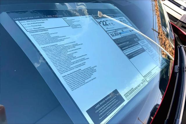 2026 Land Rover Range Rover Sport P360 SE