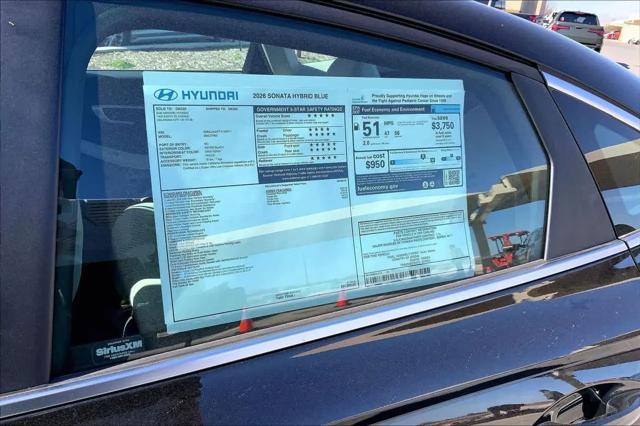 2026 Hyundai Sonata Hybrid Blue