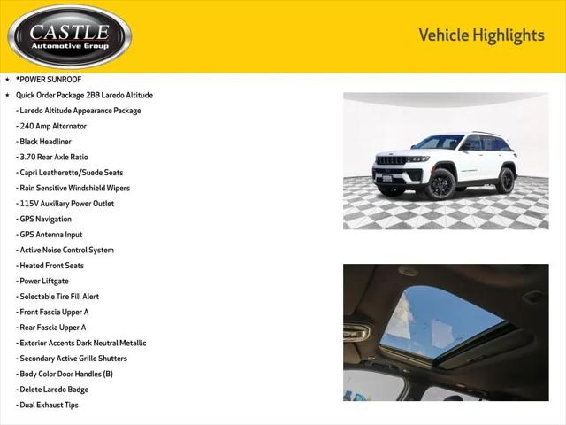2026 Jeep Grand Cherokee Altitude 4x4