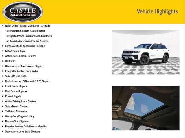 2026 Jeep Grand Cherokee Altitude 4x4