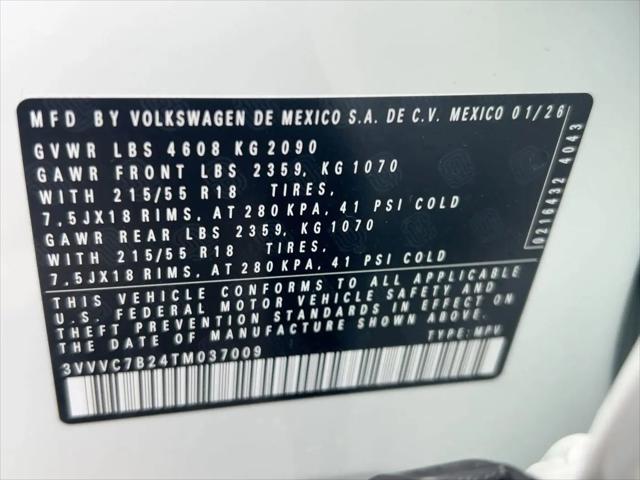 2026 Volkswagen Taos SE