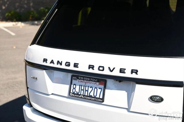 2019 Land Rover Range Rover 3.0L V6 Supercharged HSE