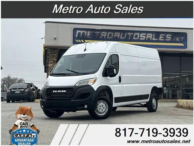 2025 Ram ProMaster 2500 Cargo Van Tradesman High Roof 159" WB w/Pass Seat for sale in Arlington, TX