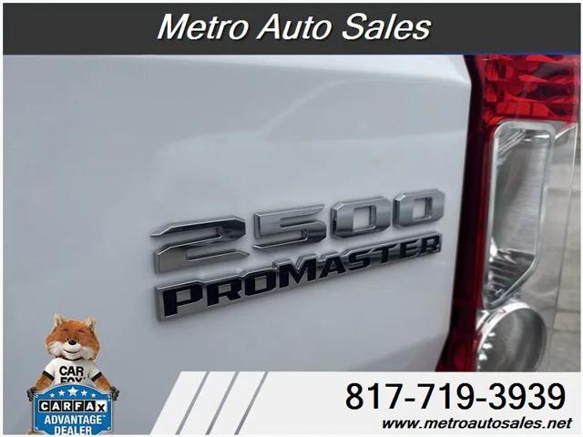 2025 Ram ProMaster 2500 Cargo Van Tradesman High Roof 159" WB w/Pass Seat