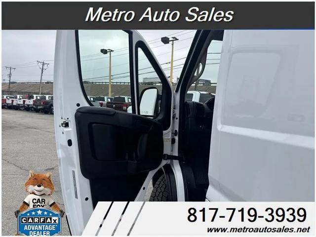 2025 Ram ProMaster 2500 Cargo Van Tradesman High Roof 159" WB w/Pass Seat