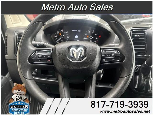 2025 Ram ProMaster 2500 Cargo Van Tradesman High Roof 159" WB w/Pass Seat