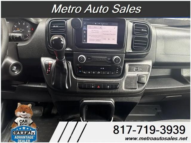 2025 Ram ProMaster 2500 Cargo Van Tradesman High Roof 159" WB w/Pass Seat