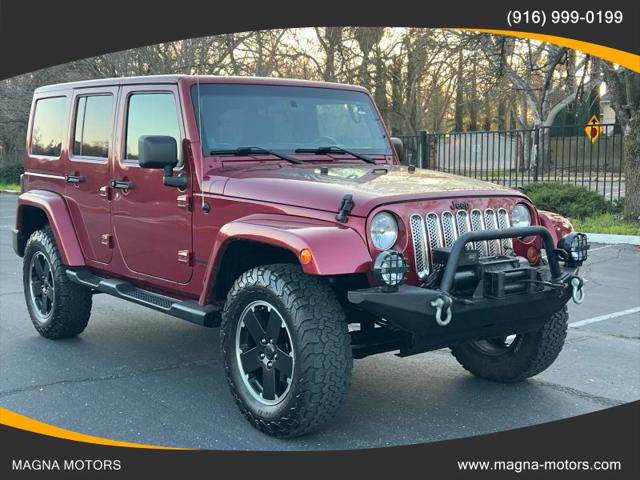 2012 Jeep Wrangler Unlimited Sahara for sale in Sacramento, CA