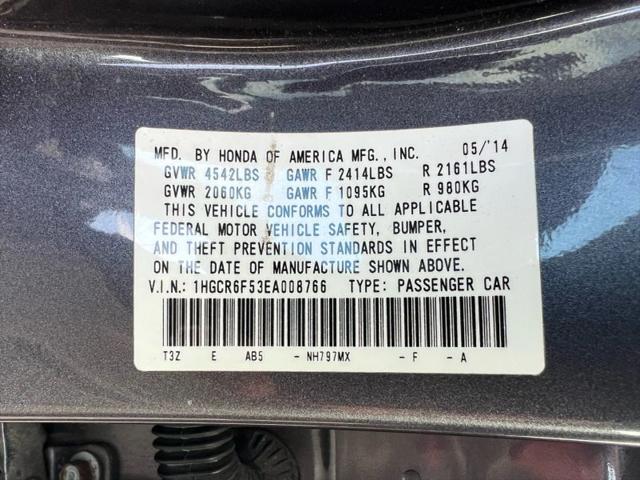 2014 Honda Accord Hybrid EX-L