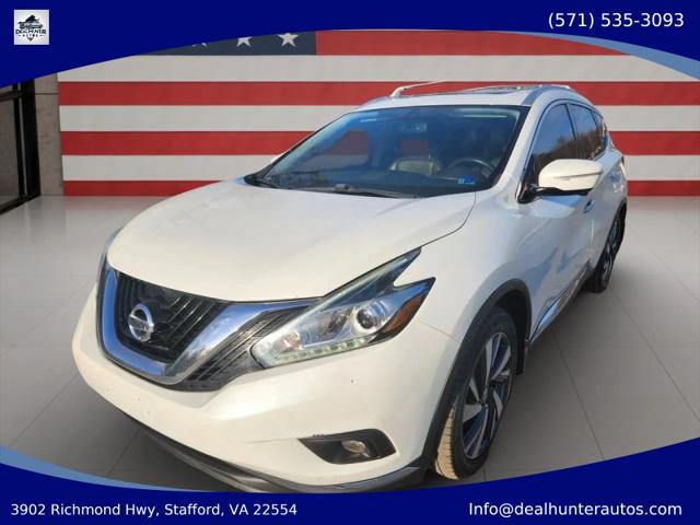 2015 Nissan Murano Platinum for sale in Stafford, VA