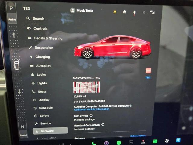 2021 Tesla Model S Plaid Tri Motor All-Wheel Drive