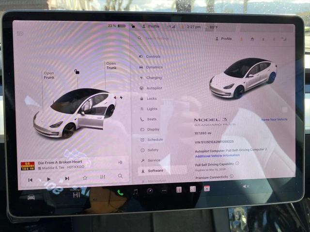 2021 Tesla Model 3 Standard Range Plus Rear-Wheel Drive