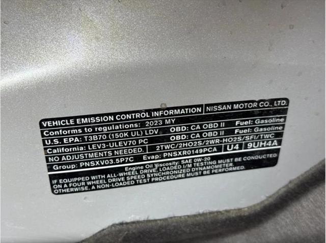 2023 Nissan Murano SV FWD