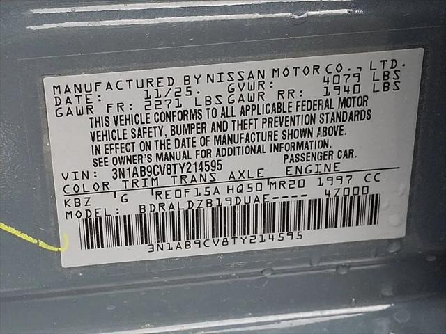 2026 Nissan Sentra SV