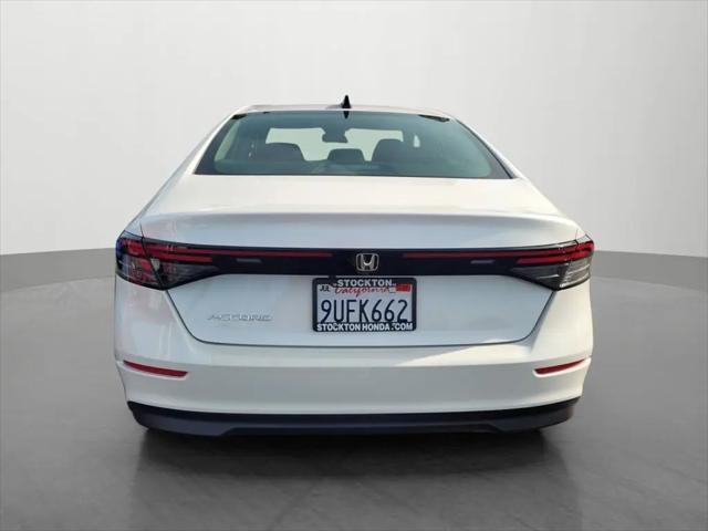 2025 Honda Accord Sedan SE