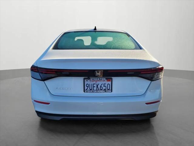 2025 Honda Accord Sedan SE