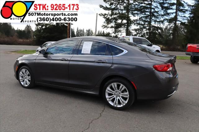 2016 Chrysler 200 Limited