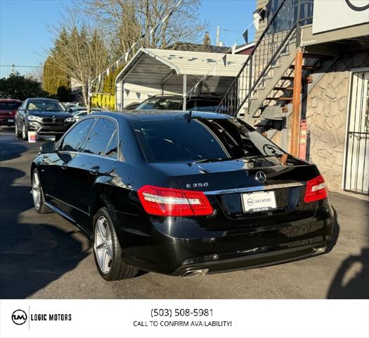 2012 Mercedes-Benz E 350 E 350 Sedan 4D