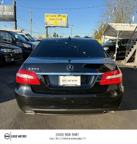 2012 Mercedes-Benz E 350 E 350 Sedan 4D