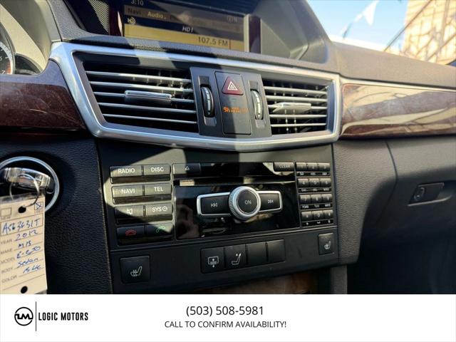 2012 Mercedes-Benz E 350 E 350 Sedan 4D