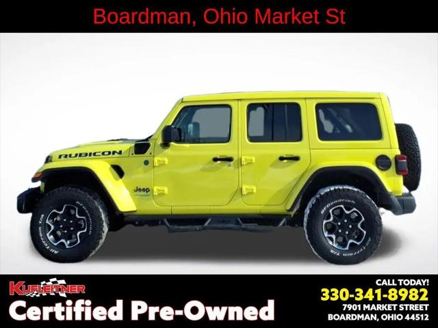 2022 Jeep Wrangler 4xe Unlimited Rubicon 4x4 for sale in Youngstown, OH