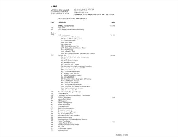 2026 Mercedes-Benz CLA 250 4MATIC