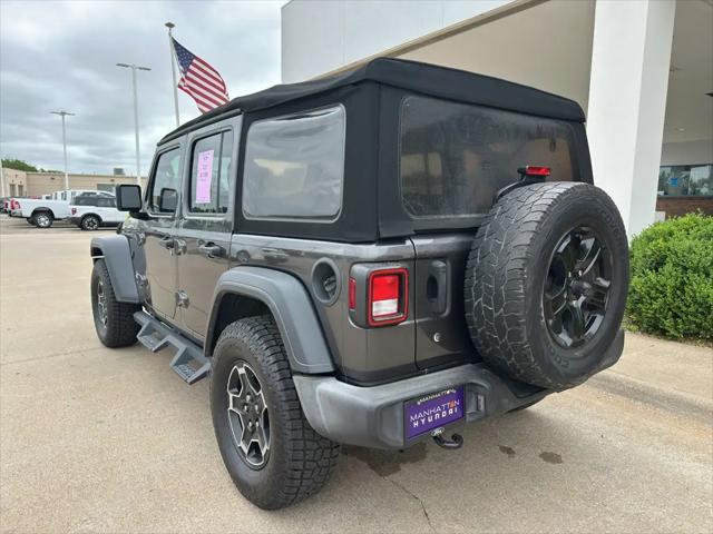 2018 Jeep Wrangler Unlimited Sport S 4x4