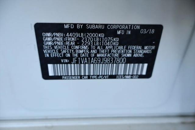 2018 Subaru WRX Base