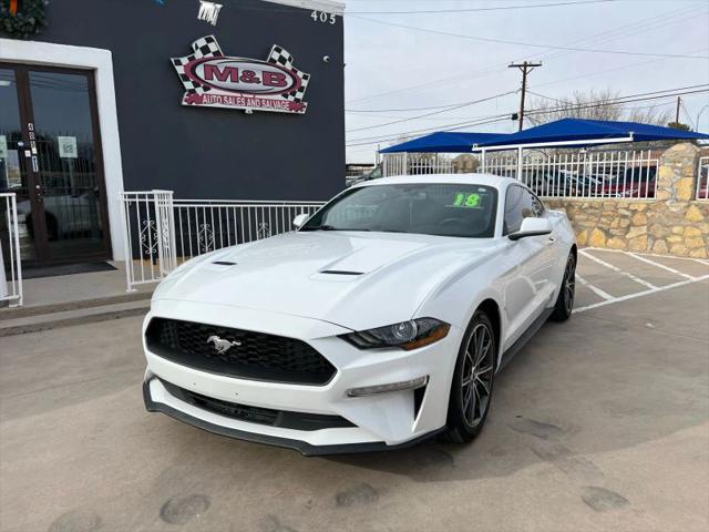 2018 Ford Mustang EcoBoost for sale in El Paso, TX