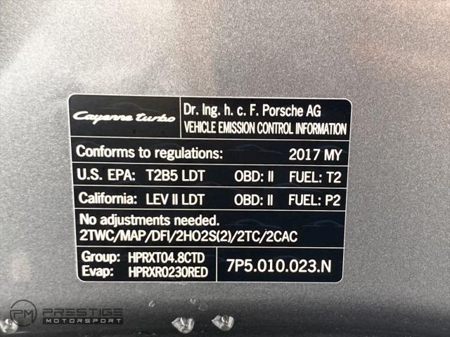 2017 Porsche Cayenne Turbo