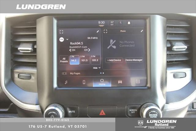 2022 Ram 1500 Big Horn Quad Cab 4x4 6'4" Box