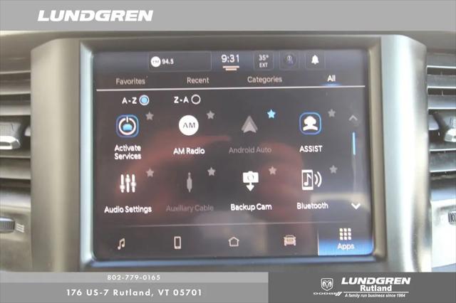 2022 Ram 1500 Big Horn Quad Cab 4x4 6'4" Box
