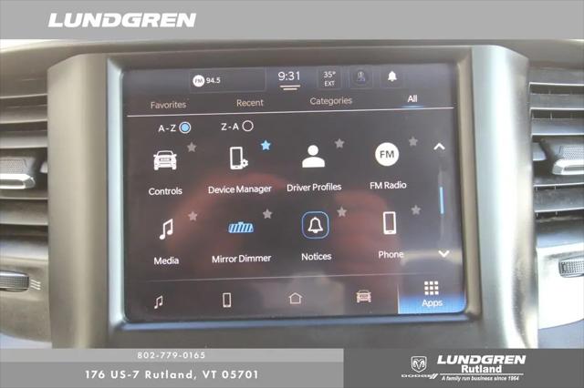 2022 Ram 1500 Big Horn Quad Cab 4x4 6'4" Box