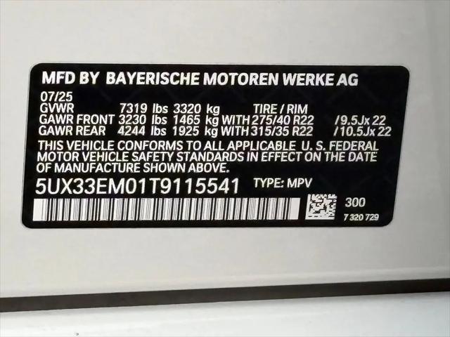 2026 BMW X7 M60i