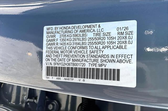 2026 Honda Pilot Sport
