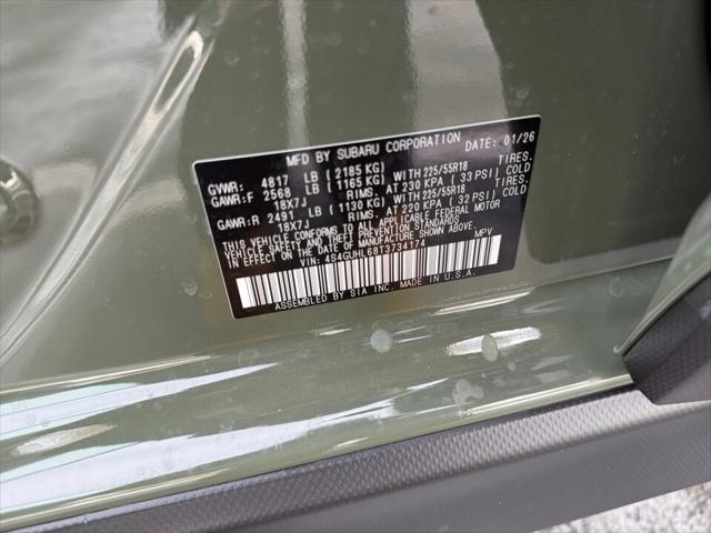 2026 Subaru Crosstrek Limited