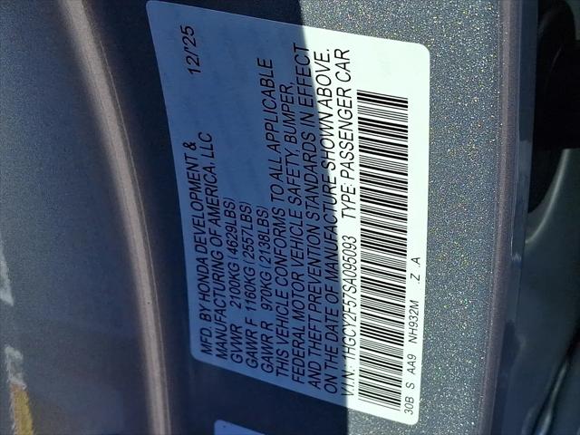 2025 Honda Accord Sedan Sport