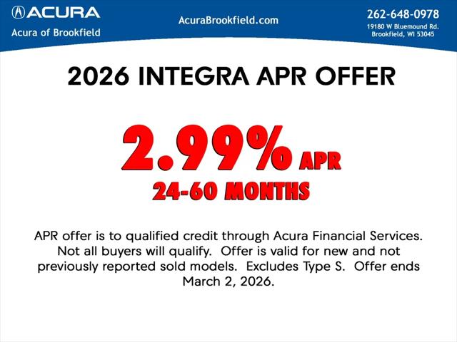 2026 Acura Integra FWD A-Spec with Technology